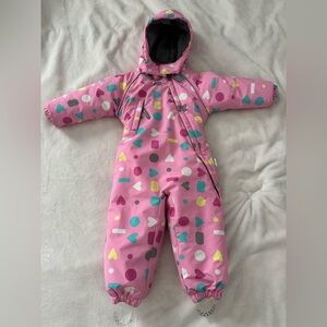 Toddler girl winter snowsuit  size 2-3t